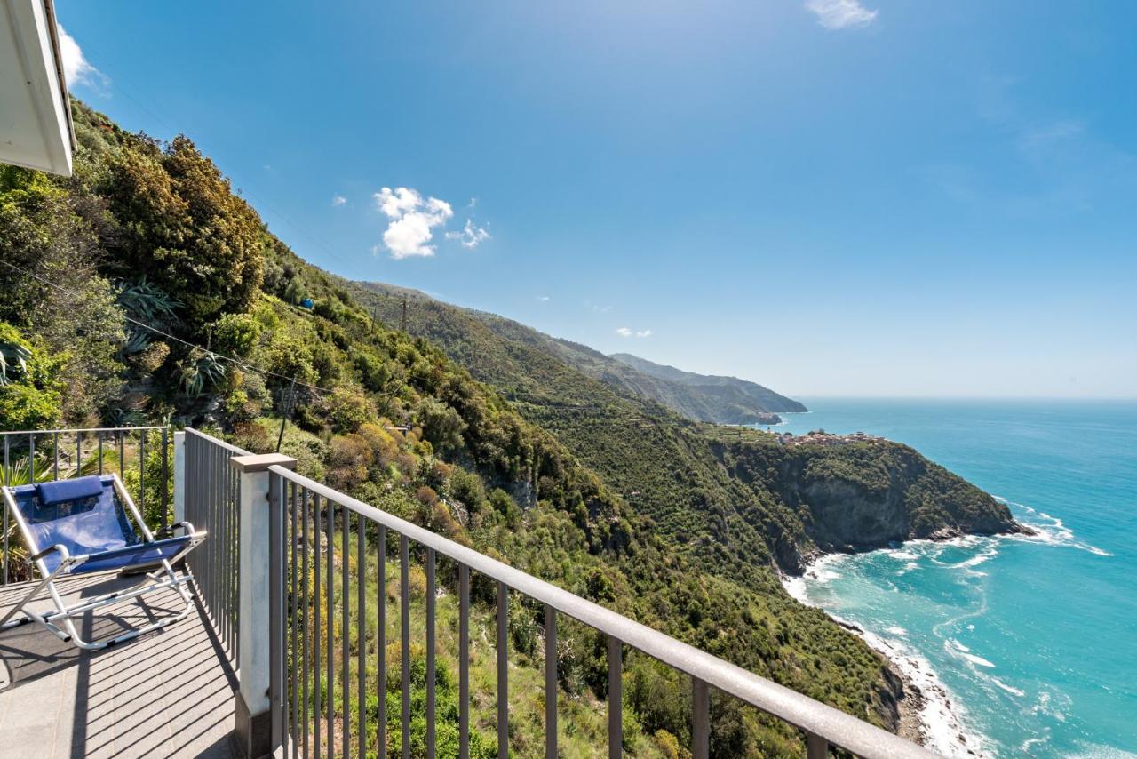 Casa Panorama, Terre Marine Villa Corniglia Exteriör bild